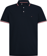 Core Tommy Tipped Slim Polo - Desert Sky